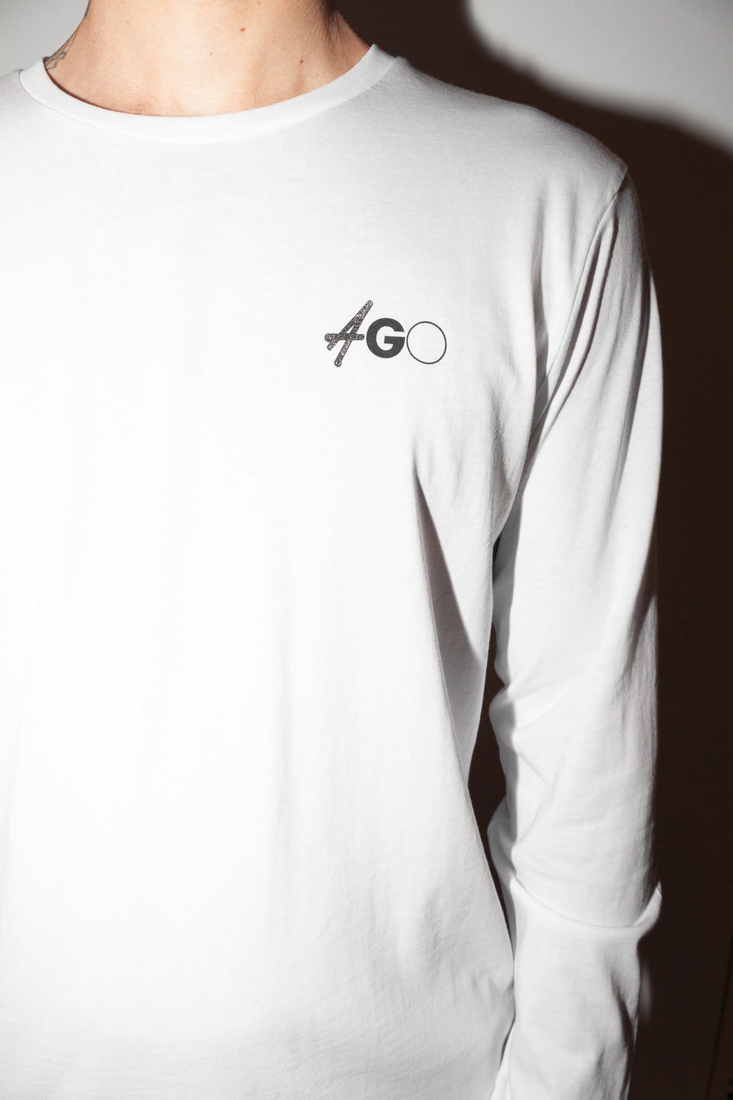 AGO LONG SLEEVE WHITE