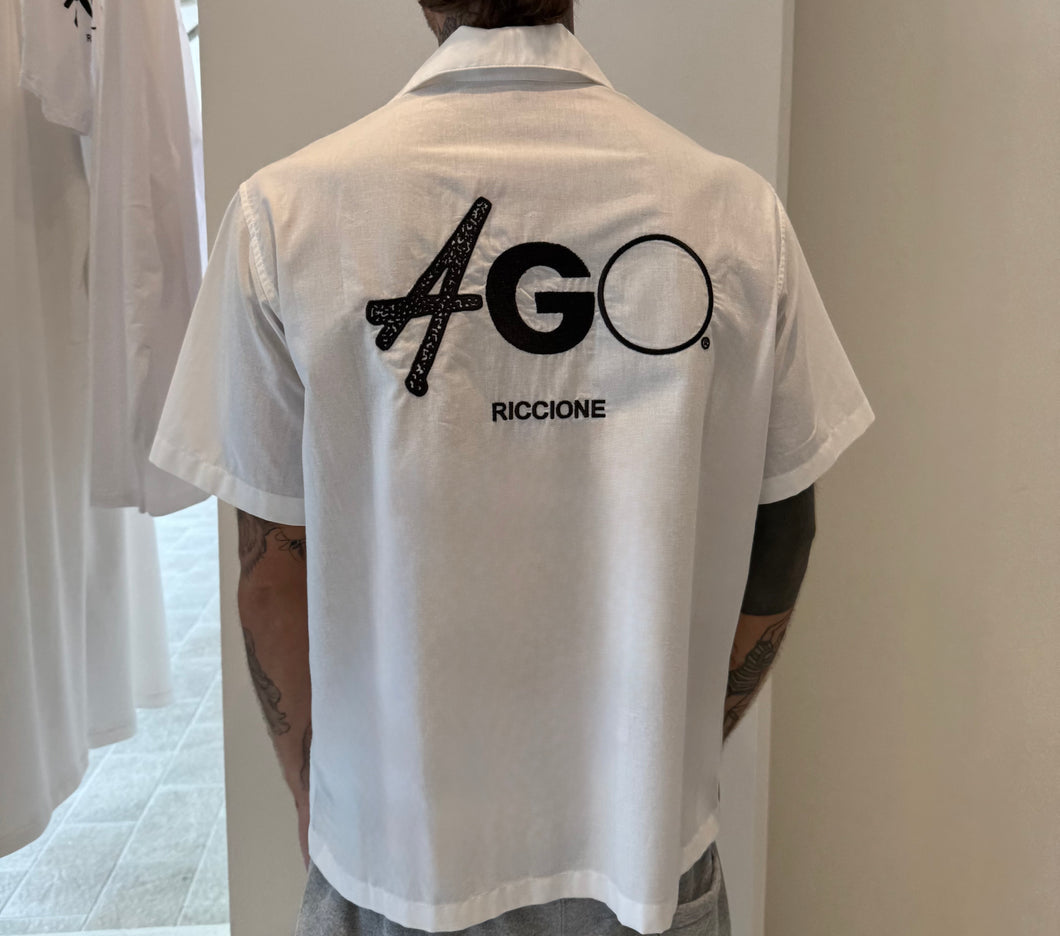 WHITE LOGO SHIRT